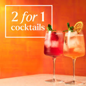 2 For 1 Cocktails